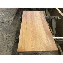 Leimholzplatte, Waschtischplatte, Tischplatte, Eiche, Glattkant,100x50x4,5cm 